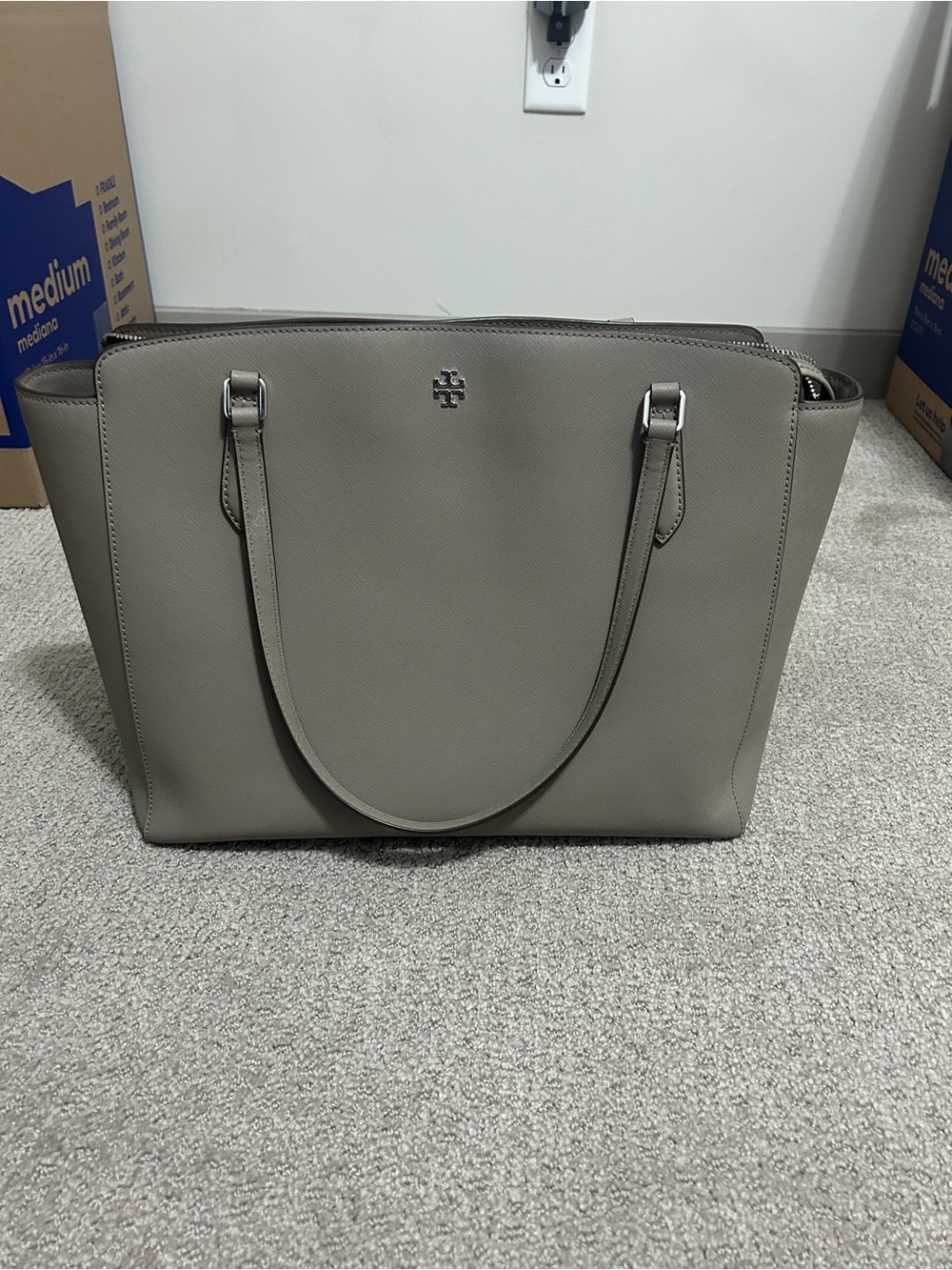 Tory Burch Leather Tote Bag